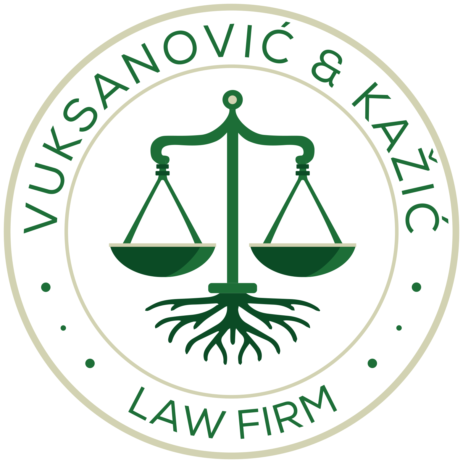 Vuksanović & Kažić law firm logo